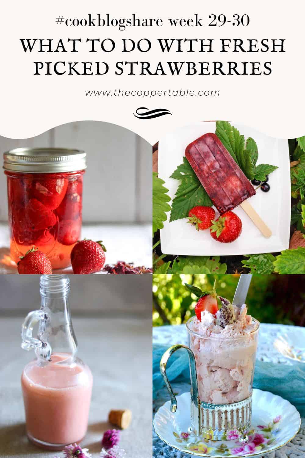 images of recipes using strawberries